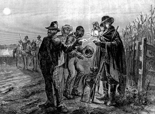 illustration of a slave patrol