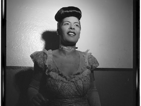 portrait of billie holiday smiling