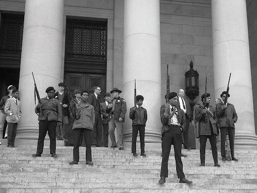 black panther demonstration