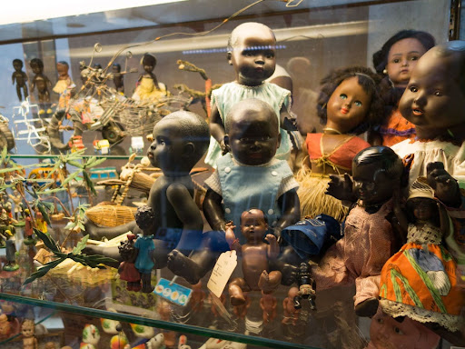 collection of black dolls