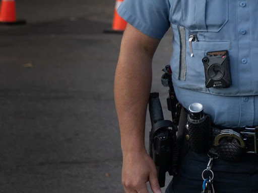 police officer with body camera
