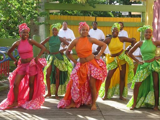 women dancers all together