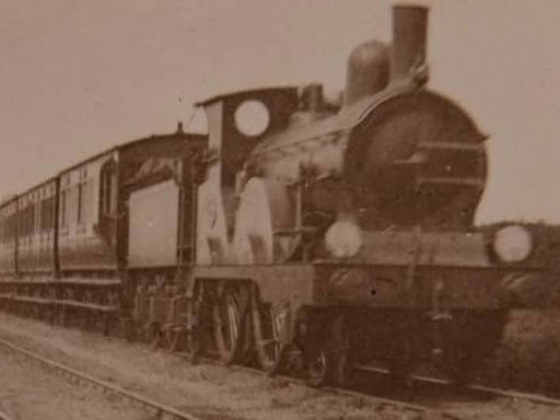 train on a railroad