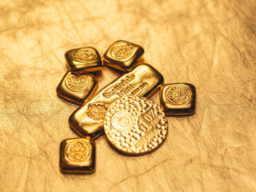 pile of gold