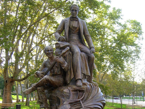 statue in a park