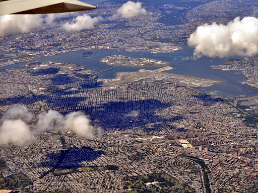 aerial la guardia airport