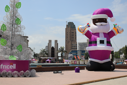 blank santa display
