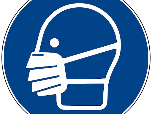 sign of a person wearing a surgical mask 