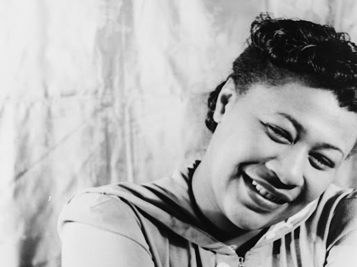 ella fitzgerald smiling