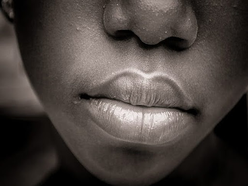 close up of lips