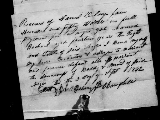 letter with writing
