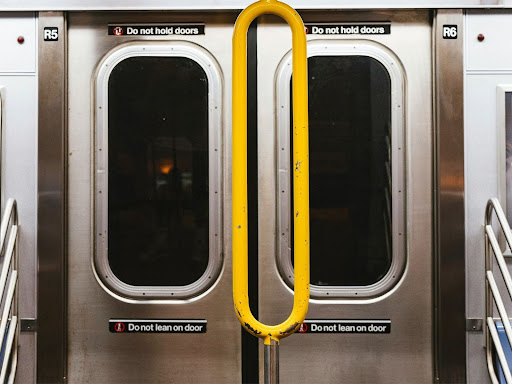 closed subway doors
