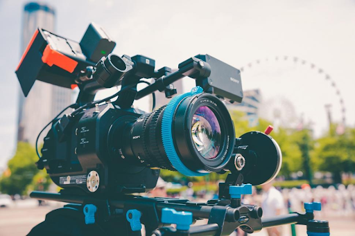 film camera with lens