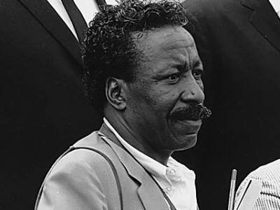 gordon parks looking off into the distance