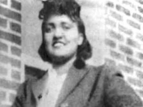black and white photo of henrietta lacks smiling