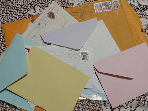 pile of letters