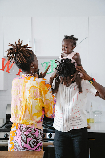 black family with locs 