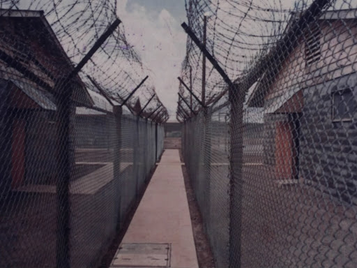 fences at the long binh jail