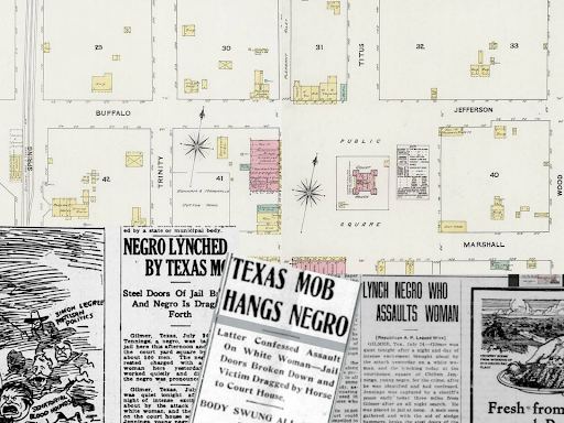 newspaper clippings of chilton jennings in gilmer upshur county in texas