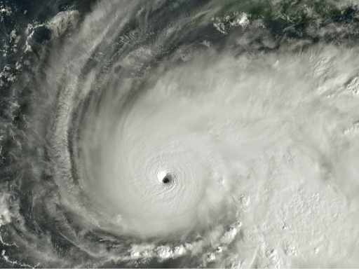 eye of hurricane melissa