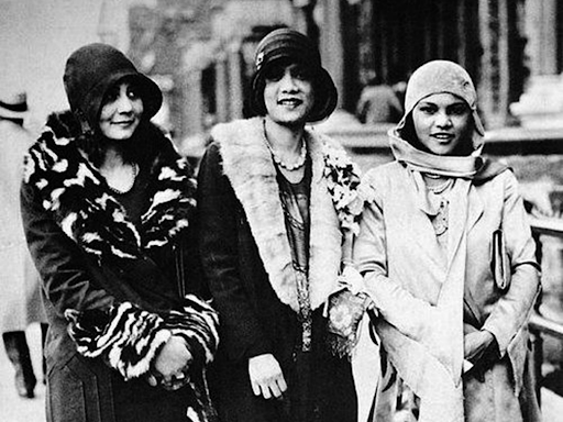 three harlem women circa 1925