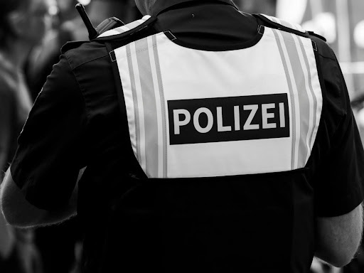 two police officers standing next to each other