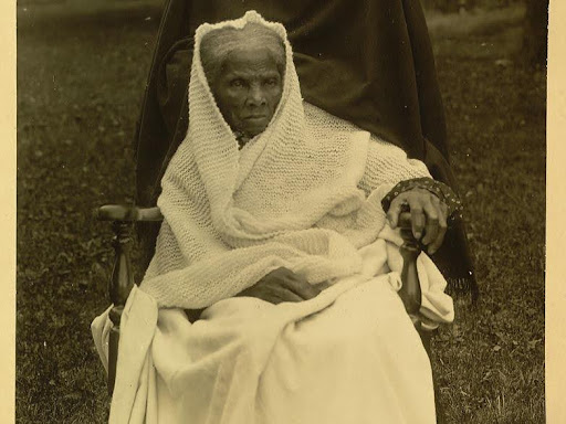 photo of harriet sitting down