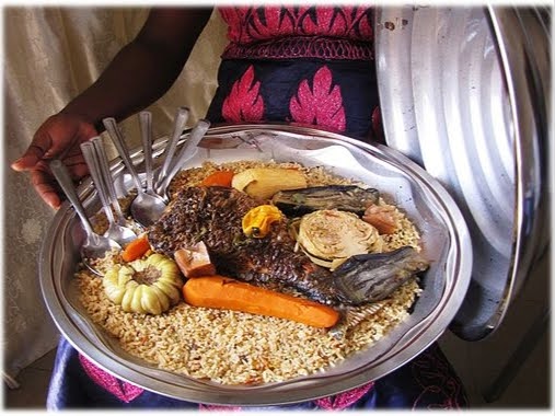 big pot of food 