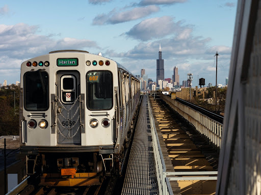 train on train tracks