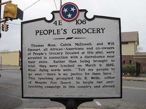 peoples grocery marker on walker ave in memphis tennessee 