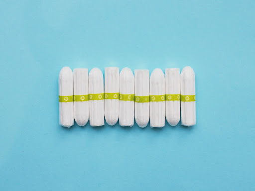 tampons all together