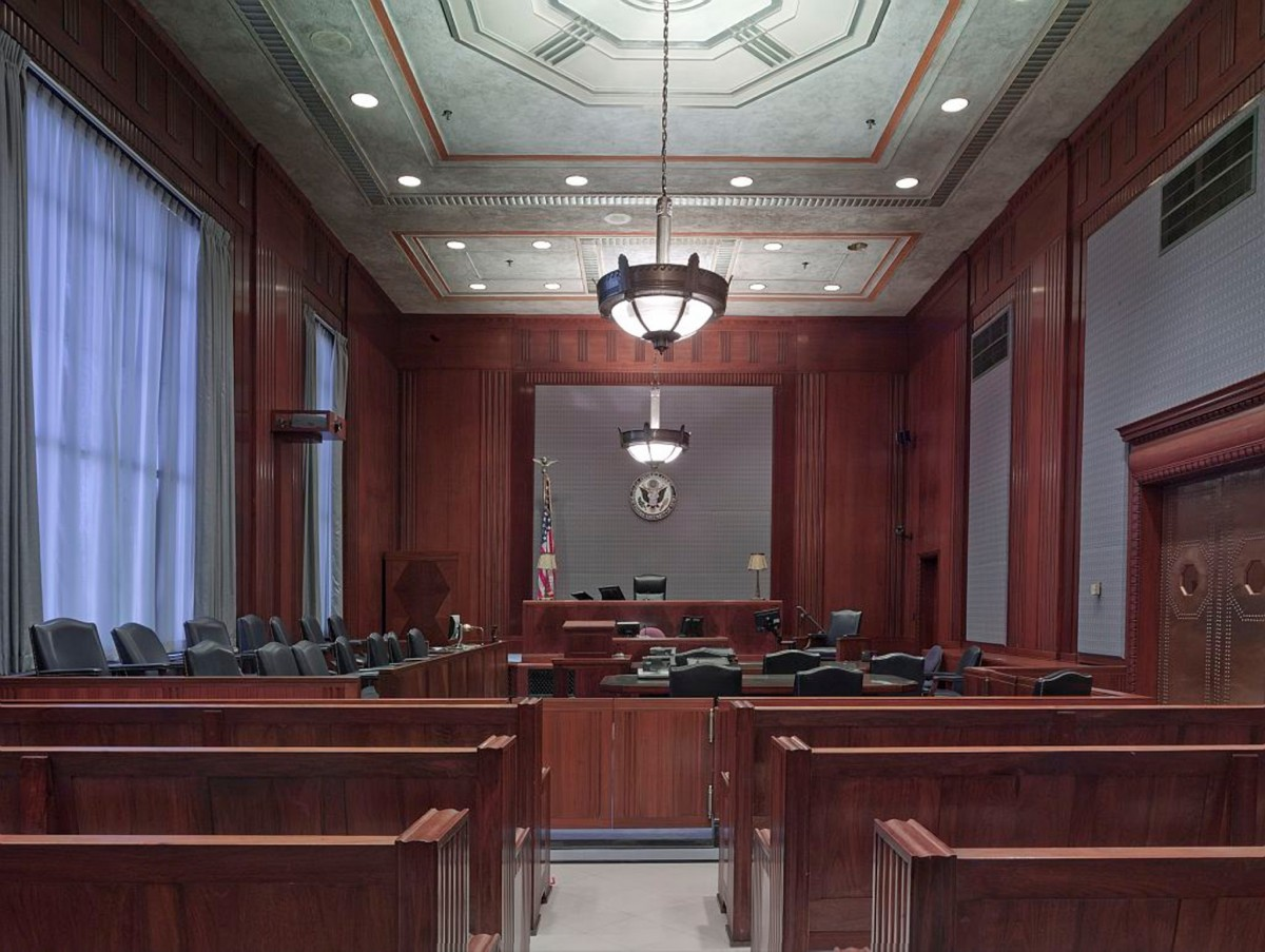 empty courthouse