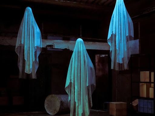 floating ghosts
