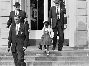 young ruby bridges being escorted