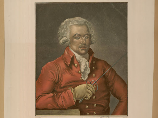 painting of  Chevalier de Saint-Georges