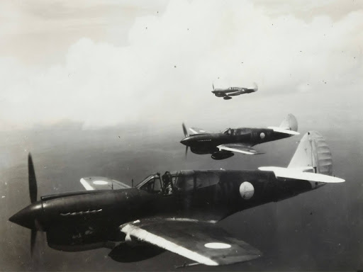 three monoplanes squadron in world war 2