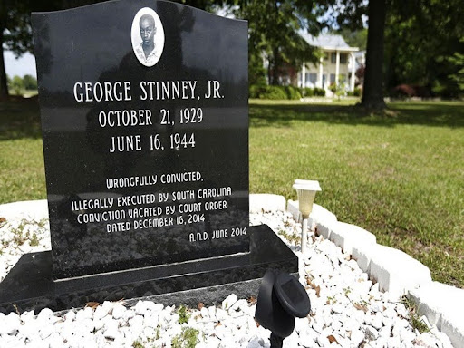 gravestone for george stinney jr