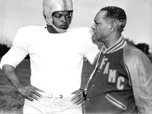two black football players