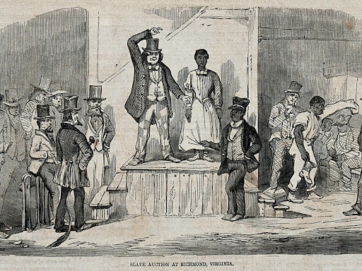 scenes from the slave trade in the usa