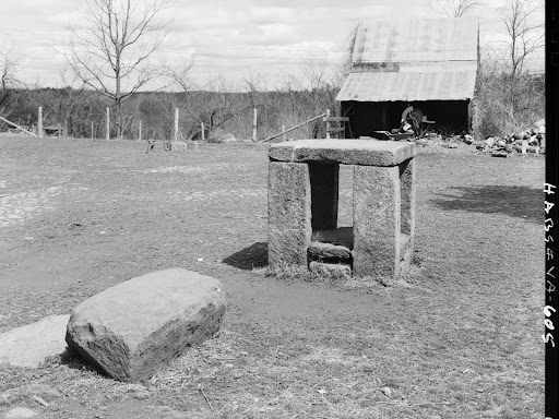 slave auction block