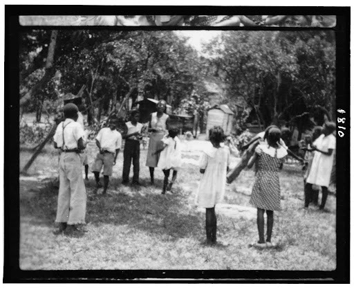 black children outdoors 