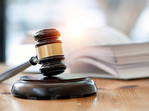 gavel resting