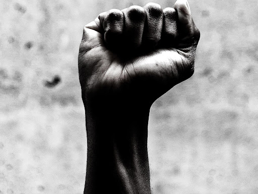 raised fist