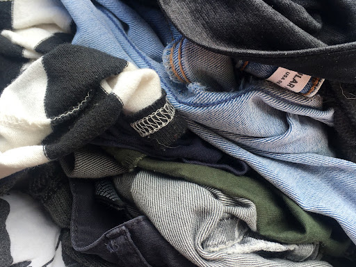 pile of clothes