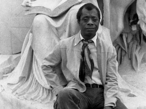 james baldwin sitting down