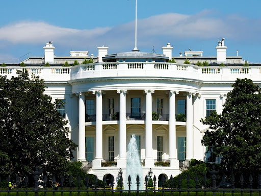 front of the white house