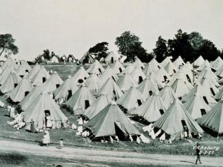 Refugee camp