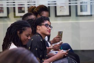 Black women audience members