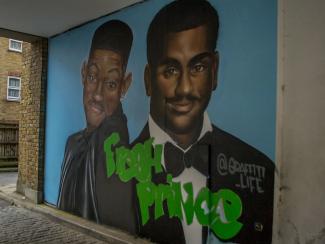 Fresh Prince mural