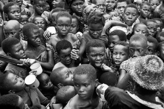 Children in the Nigerian civil war